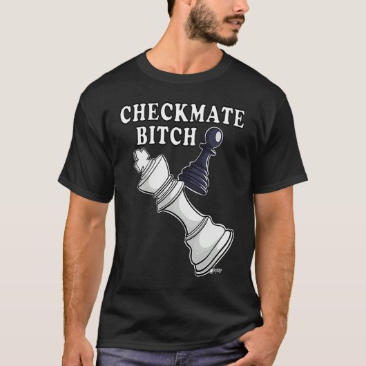 Koude keizerschaak met kaap t-shirt (Voorkant)