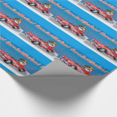 Koude kerst! cadeaupapier (Hoek)