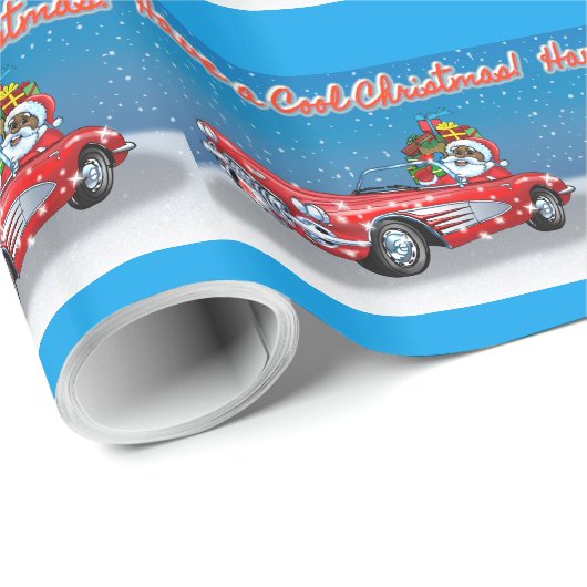 Koude kerst! cadeaupapier (Rol Hoek)