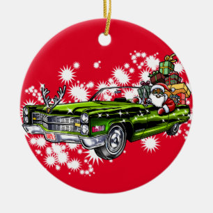 Koude kerst! keramisch ornament