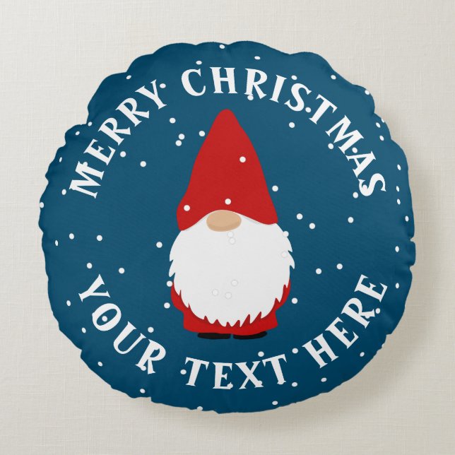 Koude kerst rond kerstmis rond klooster rond kussen (Voorkant)