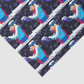 Koude kerstkartonnen drift van 10 lbs tissuepapier (Detail)