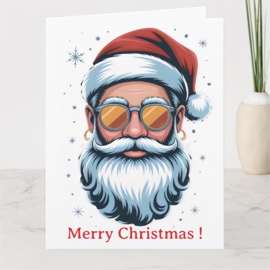 Koude Kerstman Kaart (Voorkant)
