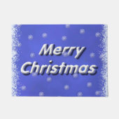 Koude Kerstmis 3D Deurmat (Voorkant)