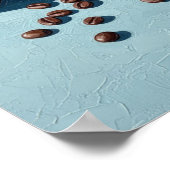 Koude koffie break muur kunst poster (Hoek)