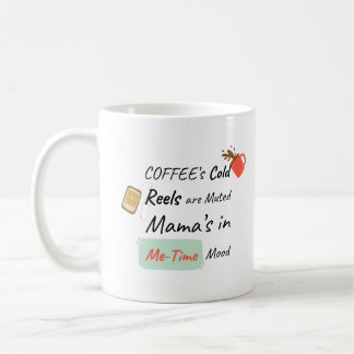 Koude Koffie, Gedempte Reels, Mijn-Tijd Sfeer Koffiemok