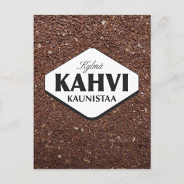 Koude Koffie Verfraait Ansichtkaart 3 Briefkaart