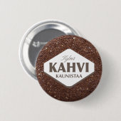 Koude Koffie Verfraait Knop 4 Ronde Button 5,7 Cm (Voorkant /achterkant)