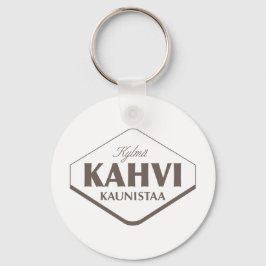 Koude Koffie Verfraait Sleutelhanger 2