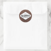 Koude koffie verfraait Sticker 3 (Tas)