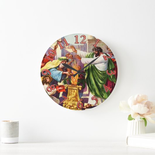 koude kuren van het blade man at lystra clock grote klok (Huis)