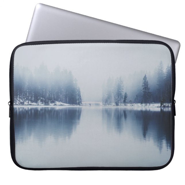 KOUDE LAK LAPTOP SLEEVE (Voorkant)