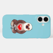 Koude luiaard met gloeiend hart Case-Mate iPhone case (Achterkant (horizontaal))