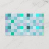 Koude moderne patroonlegante verse kaarten visitekaartje (Achterkant)