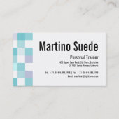 Koude moderne patroonlegante verse kaarten visitekaartje (Voorkant)