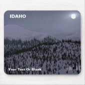 Koude nacht in Idaho Muismat (Voorkant)