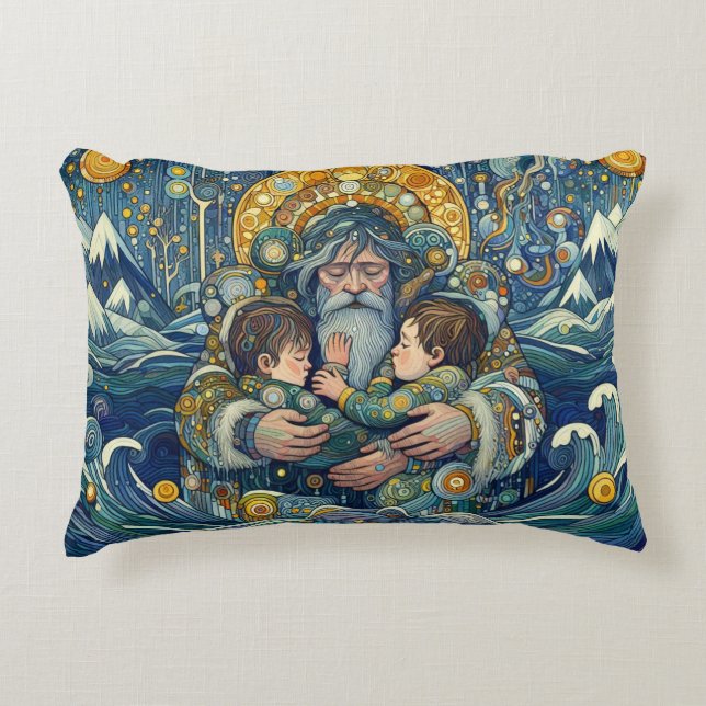 "Koude nacht, sterke armen" accentkussen Accent Kussen (Voorkant)