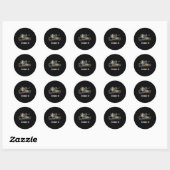Koude Oorlog Amerikaanse M60a1 zware tank Ronde Sticker (Vel)