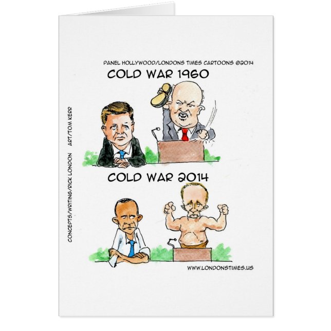 Koude Oorlogen van 1960 en 2014 Grappig (Voorkant)