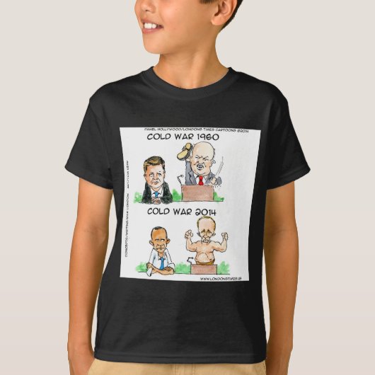 Koude Oorlogen van 1960 en 2014 Grappig T-shirt (Voorkant)