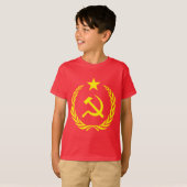 Koude Oorlogscommunistische Kinderen Hanes T-Shirt (Voorkant volledig)