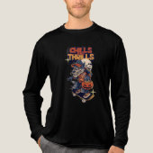 Koude rillingen en sensatie Tri-Blend shirt (Voorkant volledig)