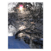 Koude rivier foto afdruk (Voorkant)