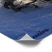 Koude rivier poster (Hoek)