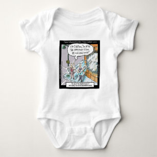 Koude Schone Handen Met Vuurwapens Grappige Cadeau Romper