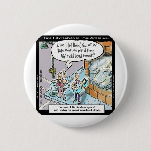 Koude Schone Handen Met Vuurwapens Grappige Cadeau Ronde Button 5,7 Cm