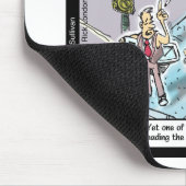 Koude schone handen W/Pistolen Funny Gifts & T - s Muismat (Hoek)