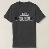 koude schouder t-shirt (Design voorkant)