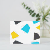 Koude, speelse, moderne, trendy, stedelijke patroo briefkaart (Staand voorkant)