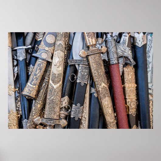 Koude stalen wapens poster (Voorkant)