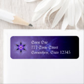 Koude Starlight Adresetiketten Etiket (Insitu)