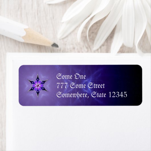 Koude Starlight Adresetiketten Etiket (Insitu)