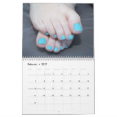 Koude stoel Hot Feet Calendar Kalender (Feb 2027)
