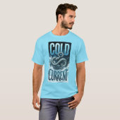 Koude Stroom met slang T-shirt (Voorkant volledig)