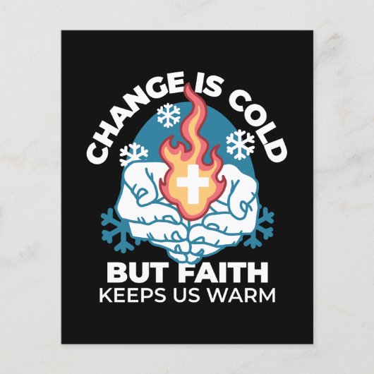 Koude verandering, het vuur van het geloof - Motiv (Voorkant)