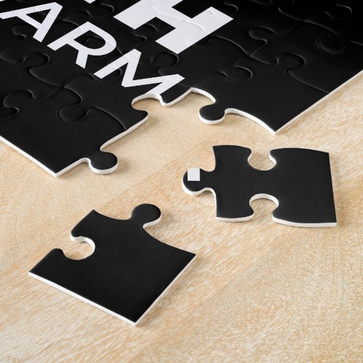 Koude verandering, het vuur van het geloof - Motiv Legpuzzel (Zijkant)