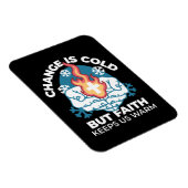 Koude verandering, het vuur van het geloof - Motiv Magneet (Rechterzijde)