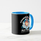 Koude verandering, het vuur van het geloof - Motiv Mok (Voorkant rechts)