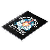 Koude verandering, het vuur van het geloof - Motiv Notitieboek (Linkerzijde)