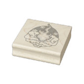 Koude verandering, het vuur van het geloof - Motiv Rubberstempel (Stempel)