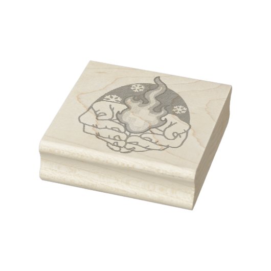 Koude verandering, het vuur van het geloof - Motiv Rubberstempel (Stempel)