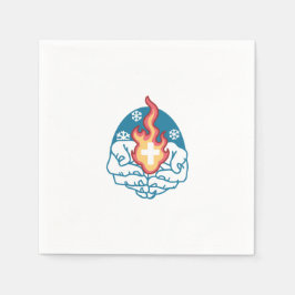 Koude verandering, het vuur van het geloof - Motiv Servet