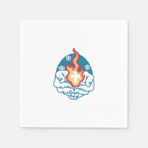 Koude verandering, het vuur van het geloof - Motiv Servet