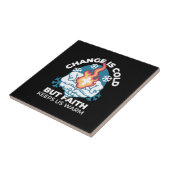 Koude verandering, het vuur van het geloof - Motiv Tegeltje (Zijkant)