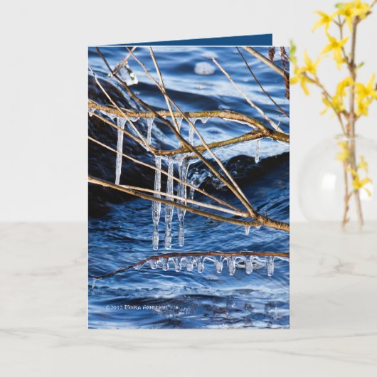 Koude vingers kaart (Gele Bloem)