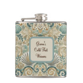 Koude voeten van de bruidegom warmer fles heupfles (Voorkant)